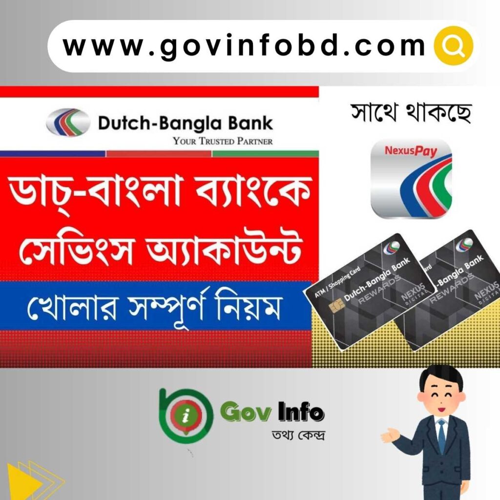 DUTCH BANGLA BANK SAVING ACCOUNT OPENING