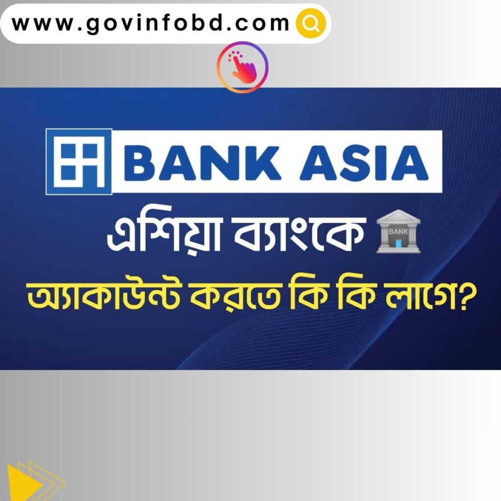 Bank Asia Account