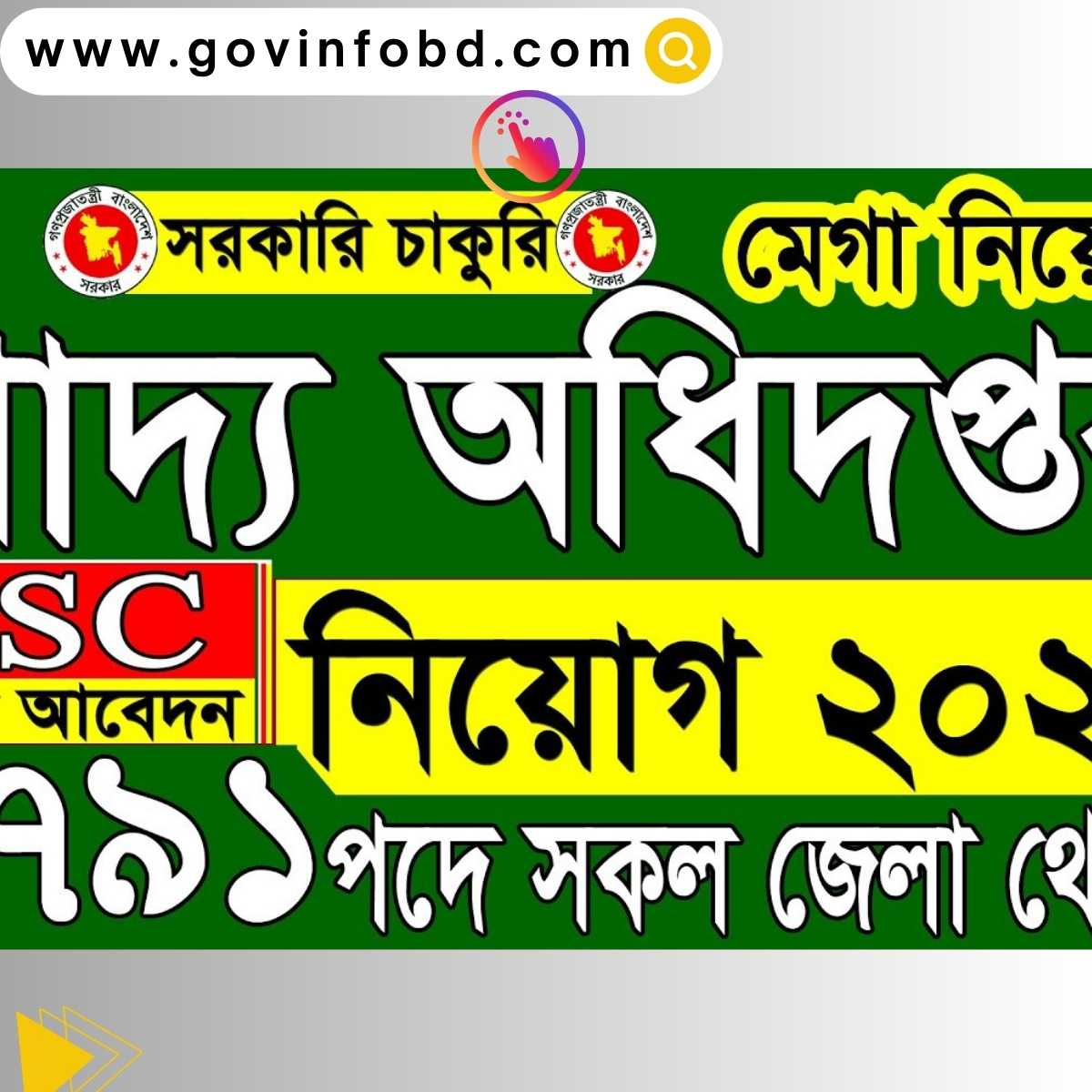 DGFOOD Job Circular
