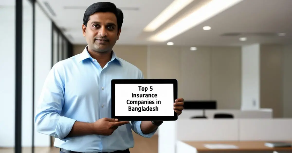 A ordinary Job holder man ask that _Top 5 insurance company in bangladesh_
