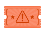 footnote ticket icon